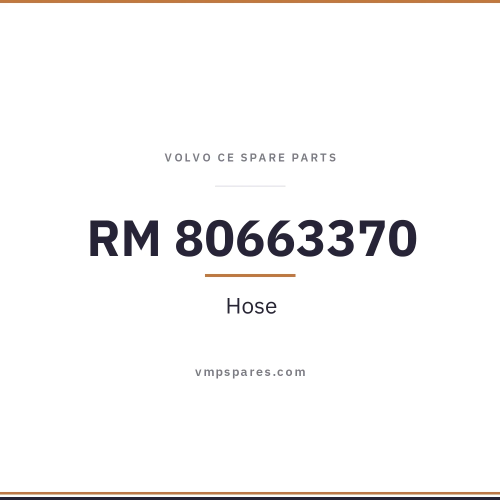 RM 80663370 – Hose