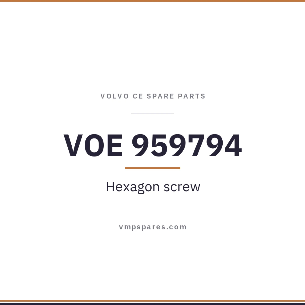 VOE 959794 – Hexagon screw