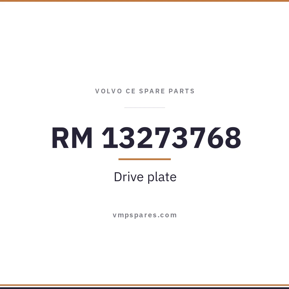 RM 13273768 – Drive plate