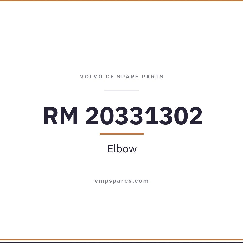 RM 20331302 – Elbow