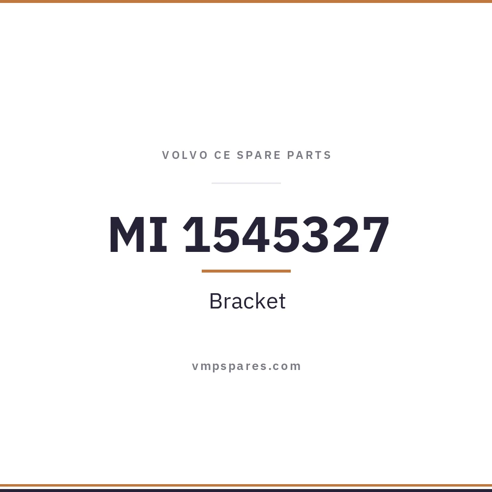 MI 1545327 – Bracket