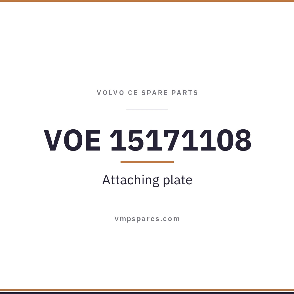 VOE 15171108 – Attaching plate