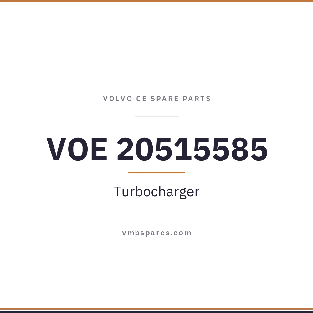 VOE 20515585 – Turbocharger