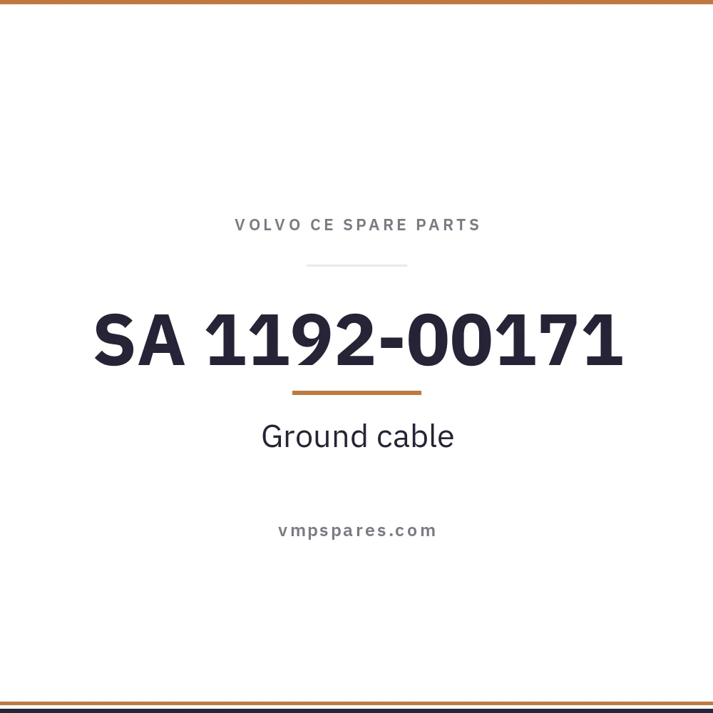 SA 1192-00171 – Ground cable