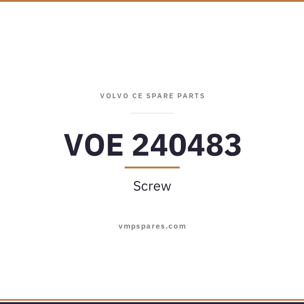 VOE 240483 – Screw