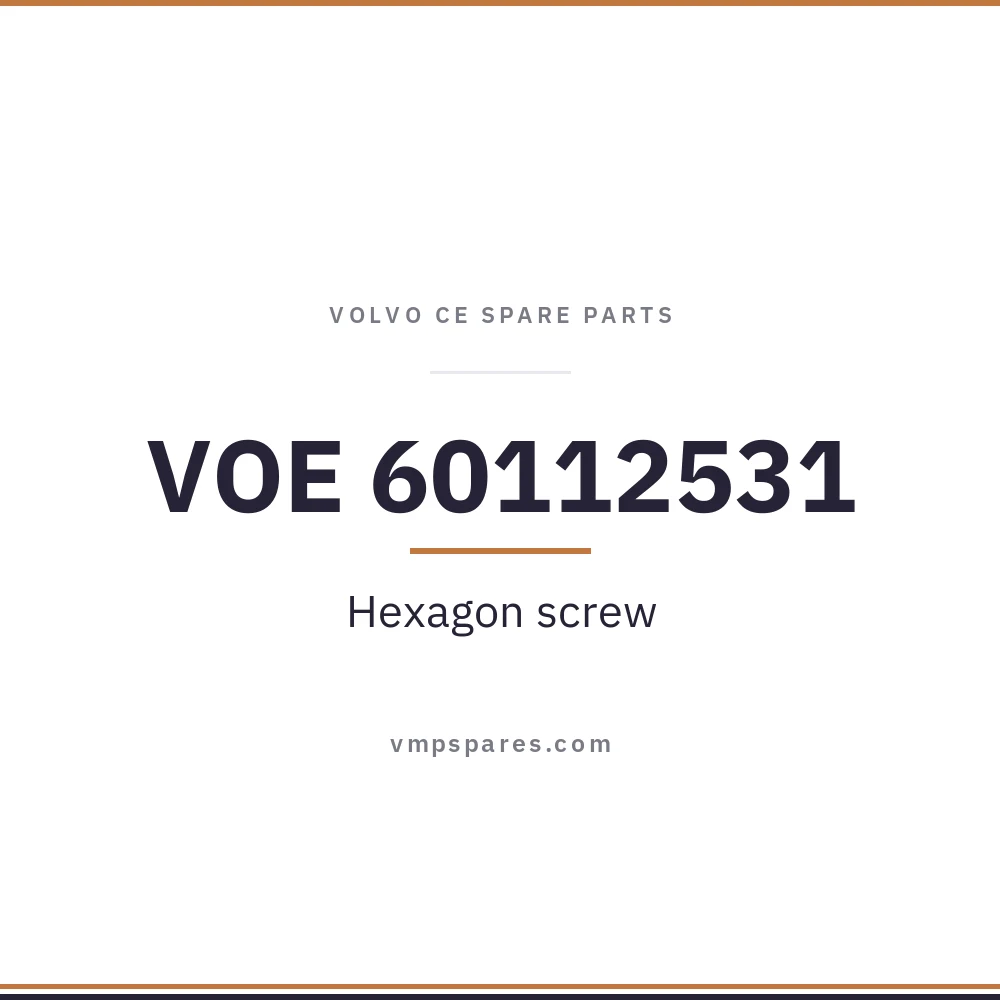 VOE 60112531 – Hexagon screw