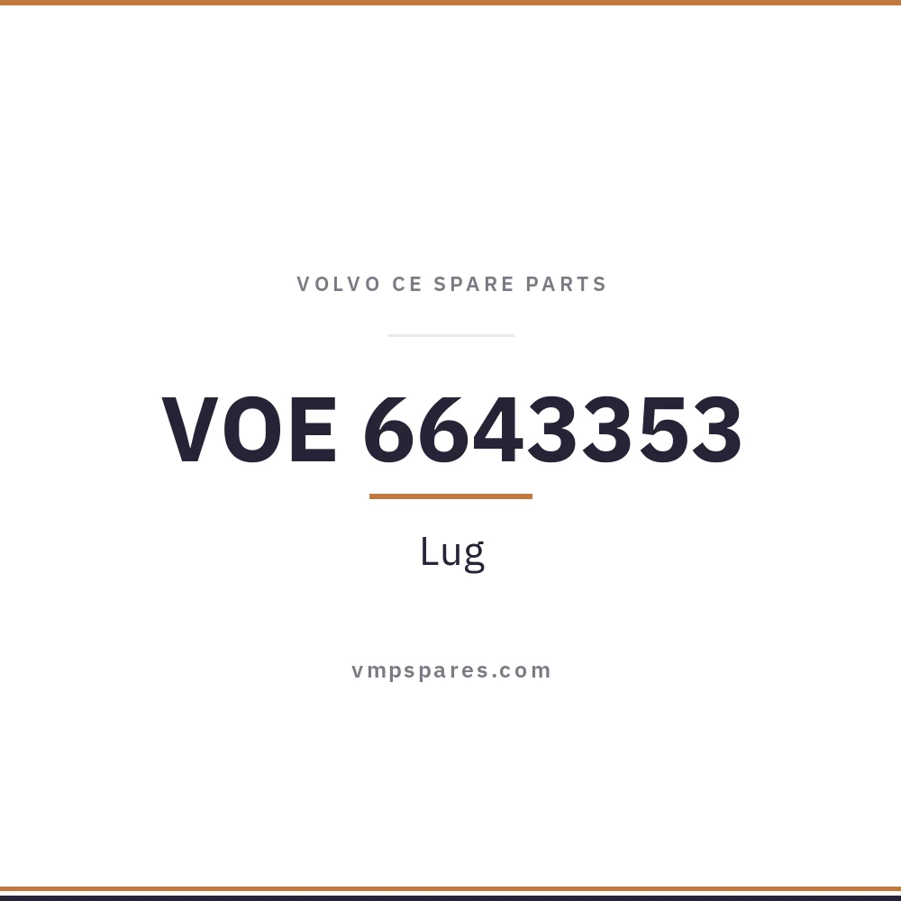 VOE 6643353 – Lug