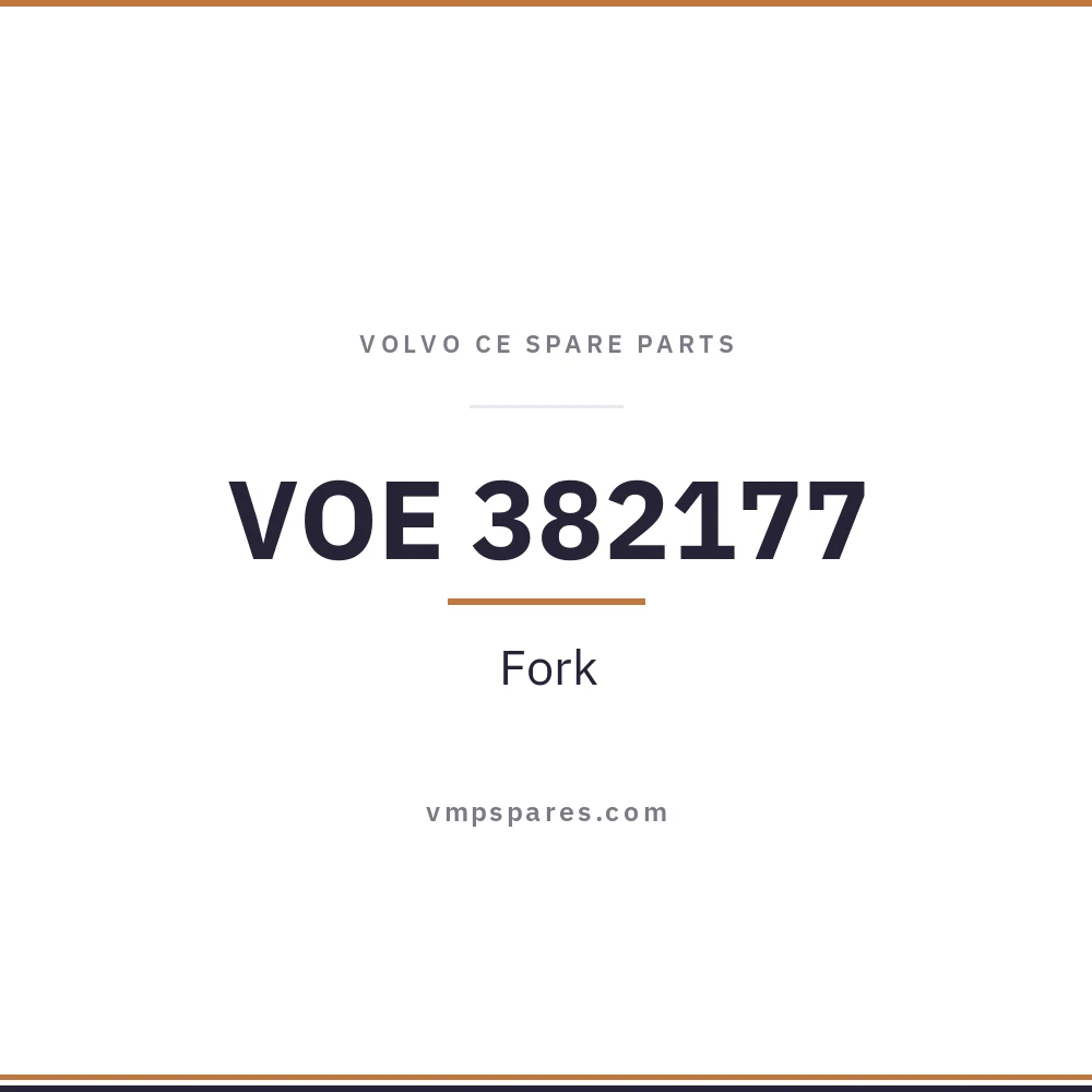 VOE 382177 – Fork