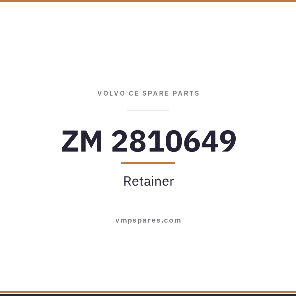 ZM 2810649 – Retainer