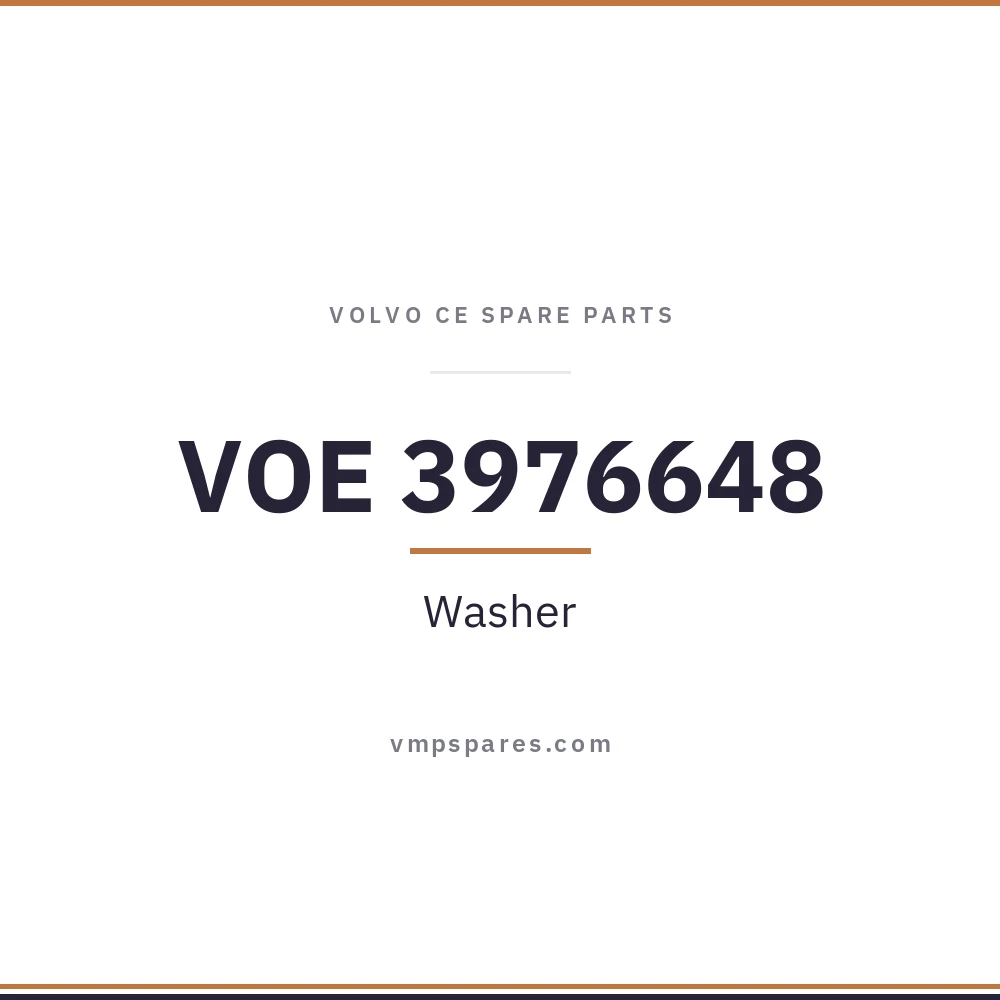 VOE 3976648 – Washer