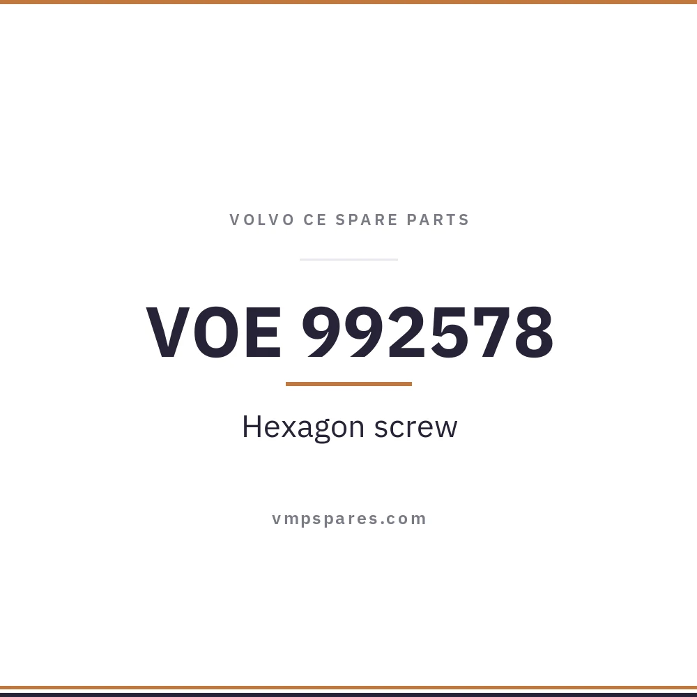 VOE 992578 – Hexagon screw