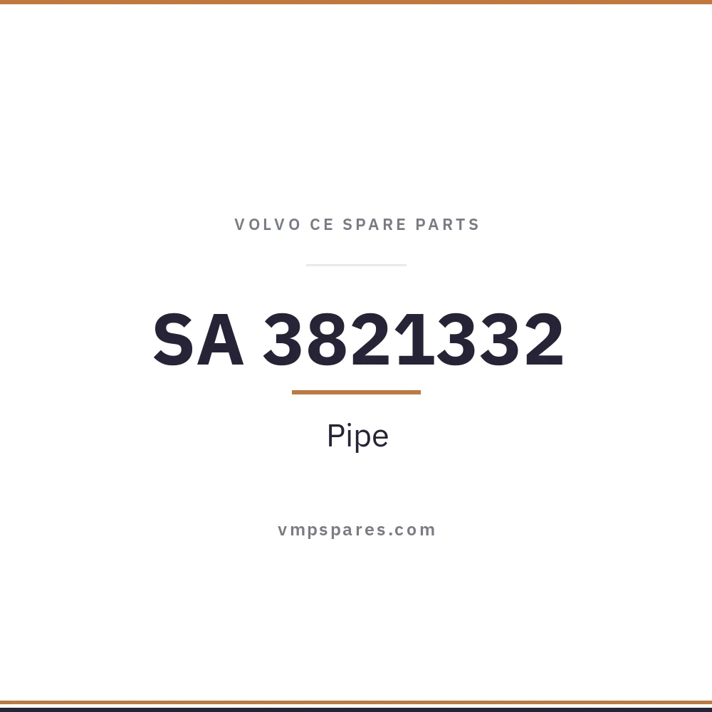 SA 3821332 – Pipe