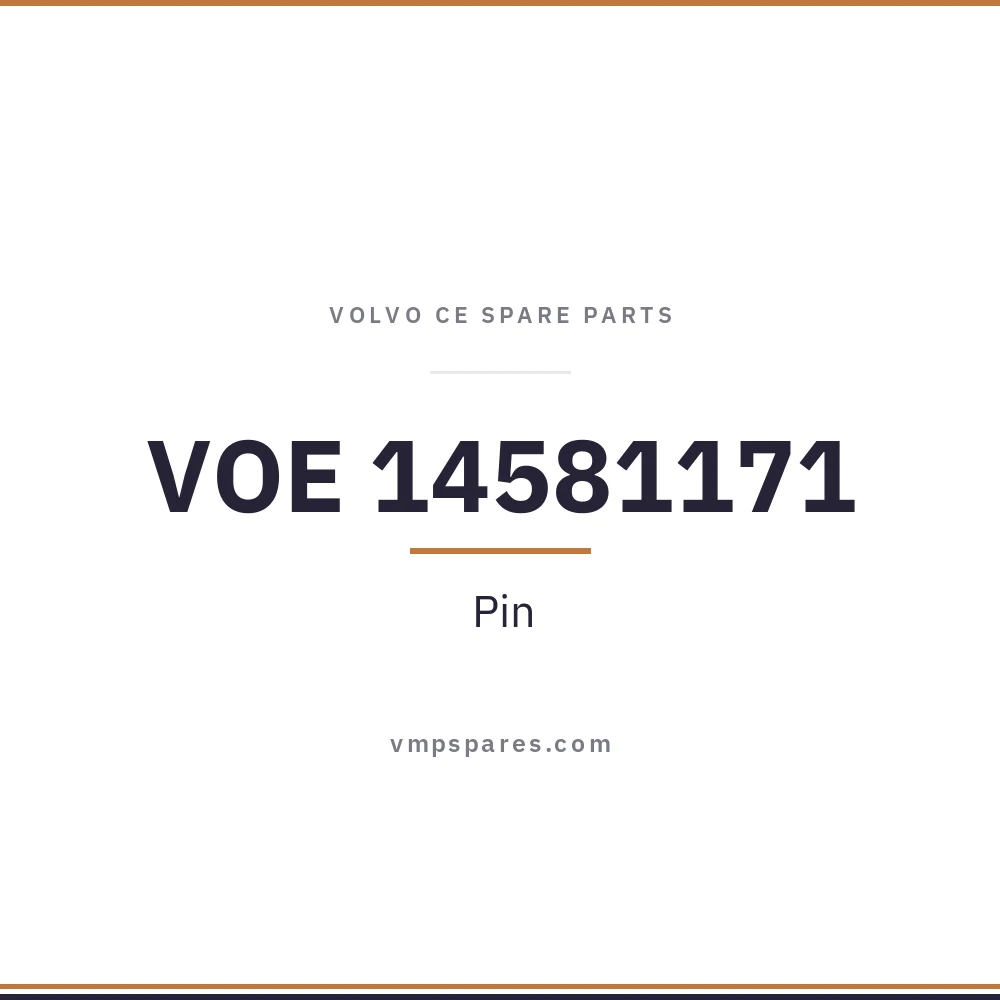 VOE 14581171 – Pin
