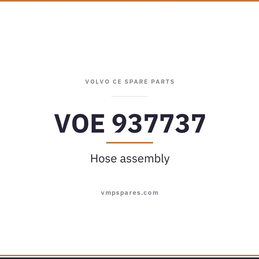 VOE 937737 – Hose assembly