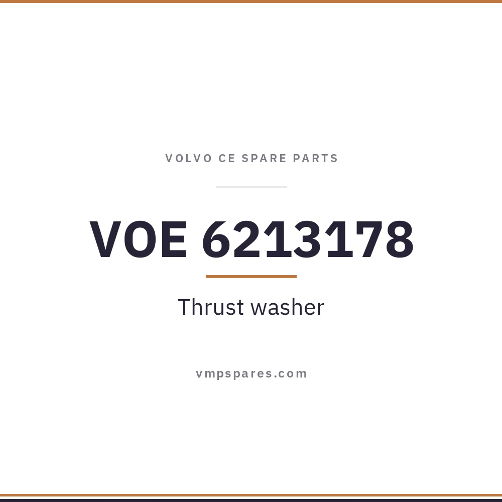 VOE 6213178 – Thrust washer