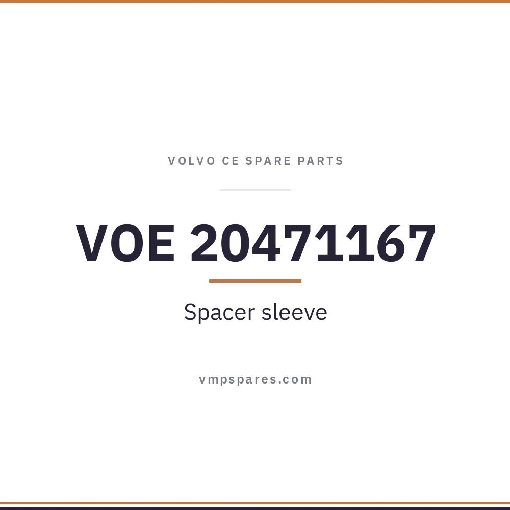 VOE 20471167 – Spacer sleeve