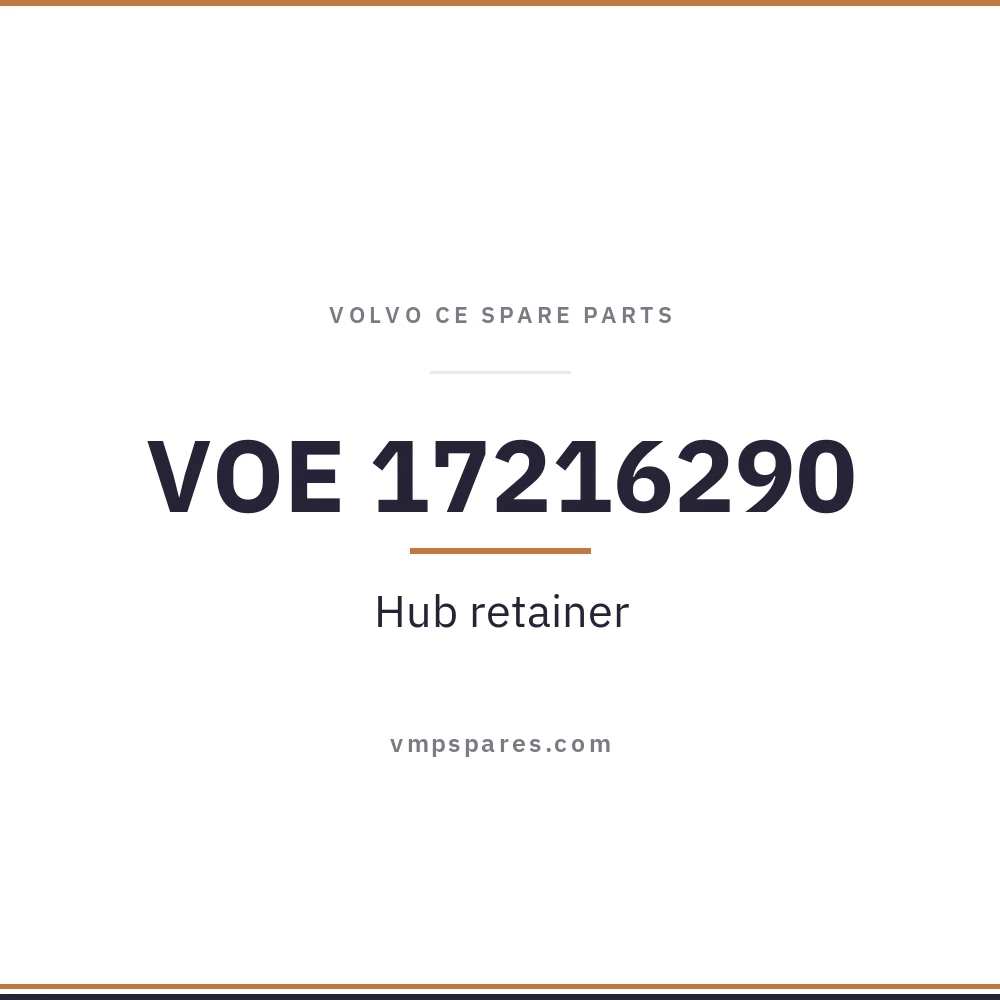 VOE 17216290 – Hub retainer