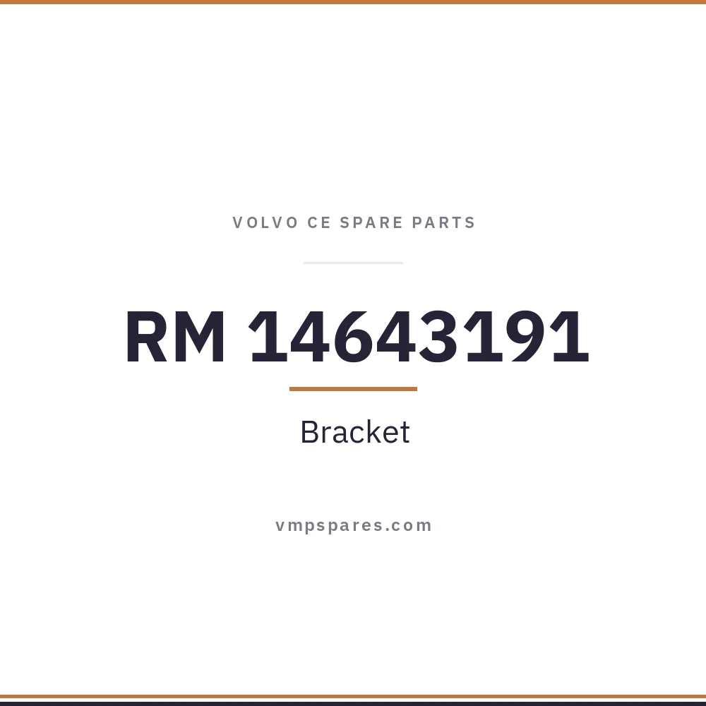 RM 14643191 – Bracket