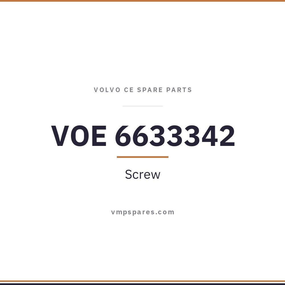 VOE 6633342 – Screw