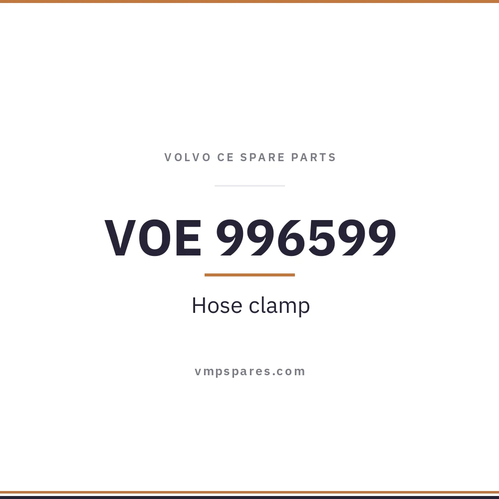 VOE 996599 – Hose clamp