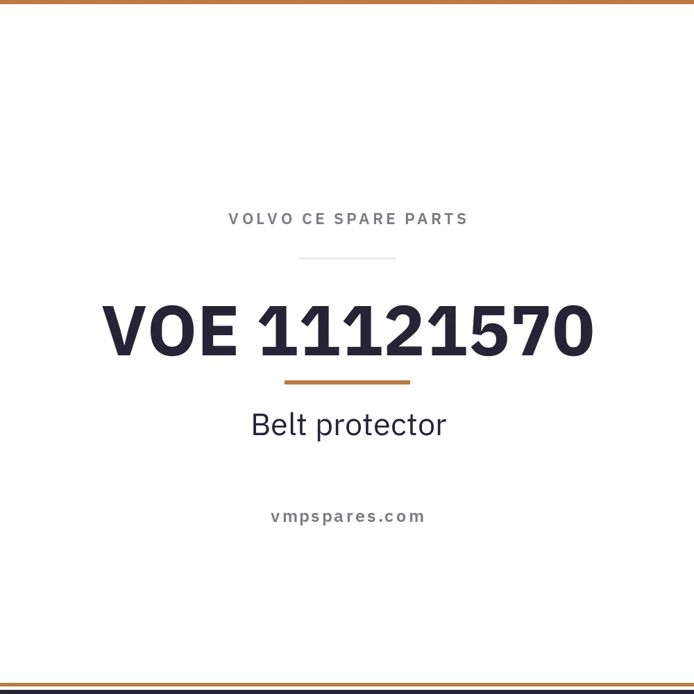 VOE 11121570 – Belt protector
