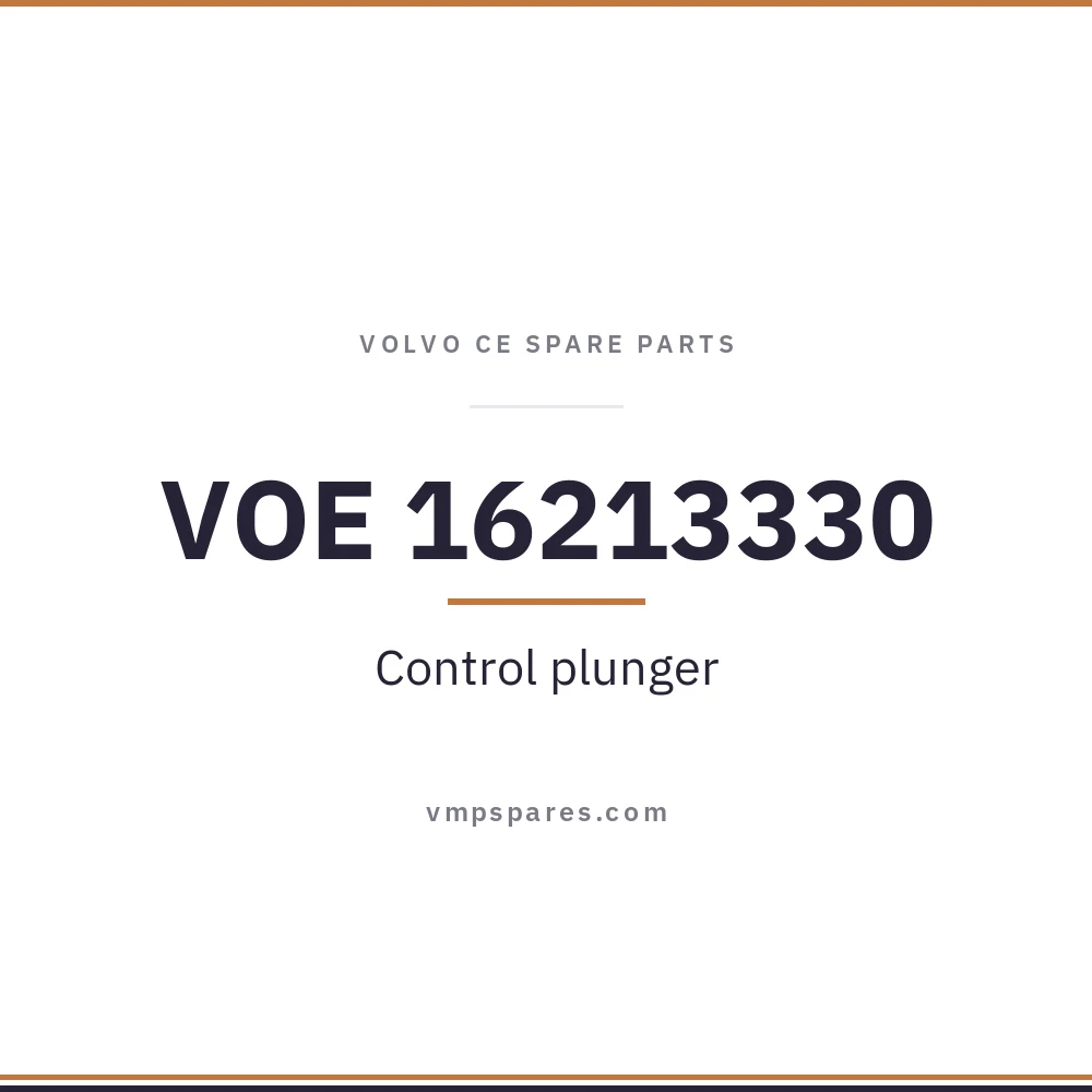 VOE 16213330 – Control plunger