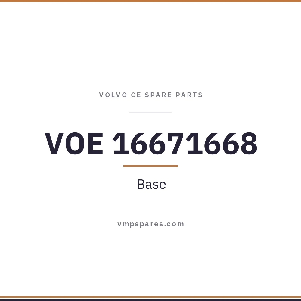 VOE 16671668 – Base