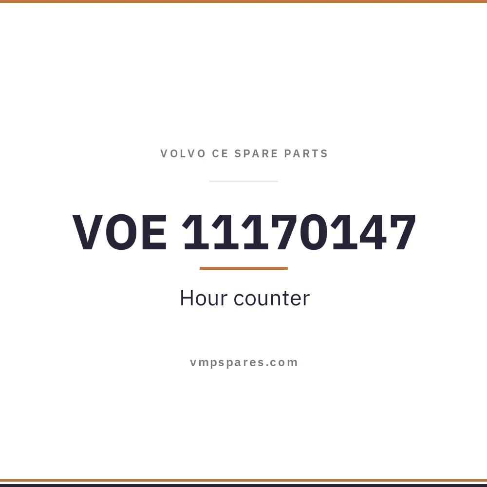VOE 11170147 – Hour counter
