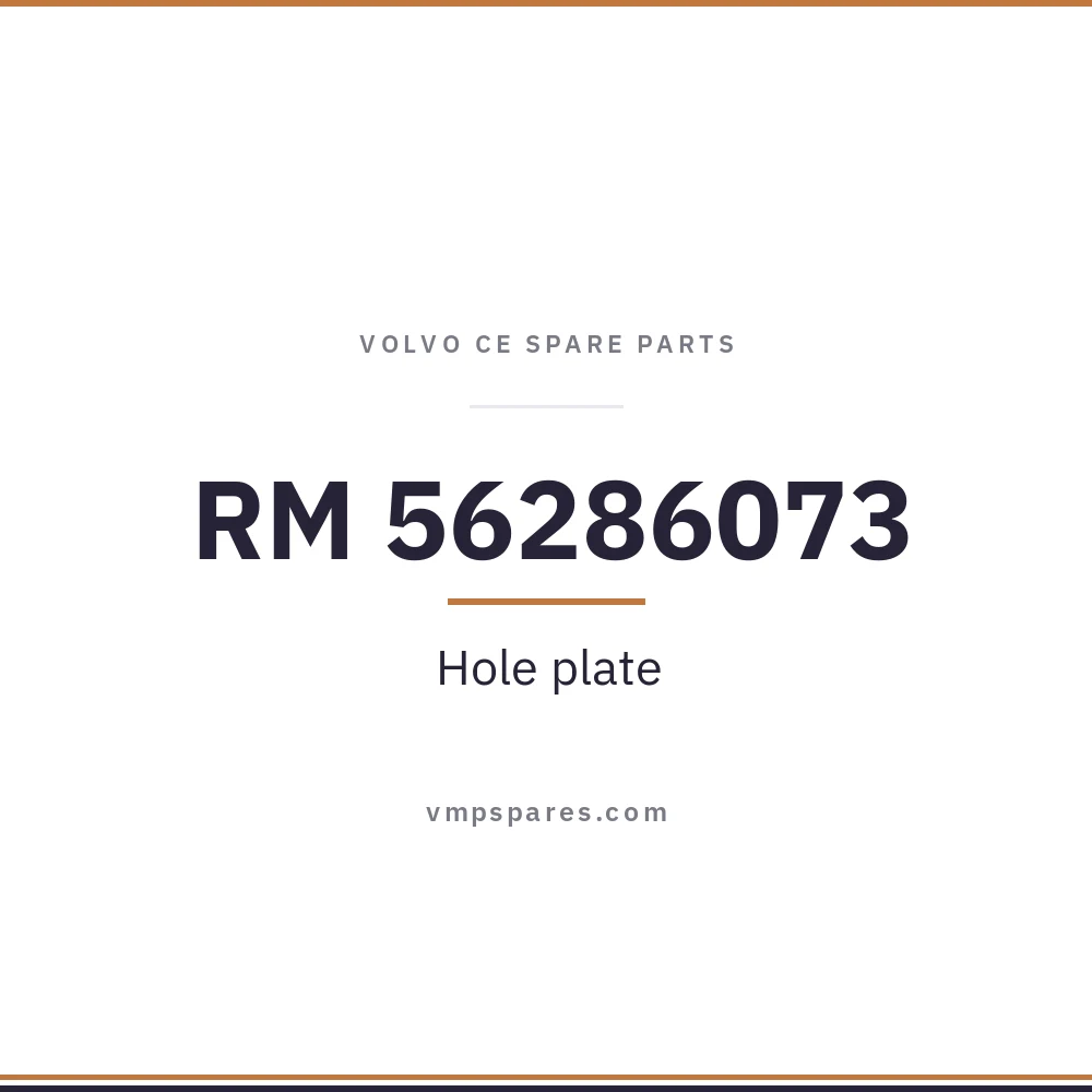 RM 56286073 – Hole plate