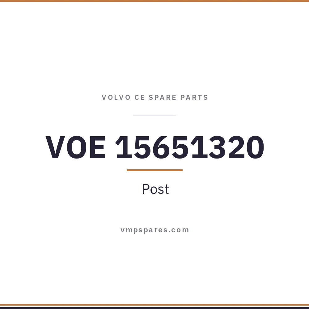 VOE 15651320 – Post