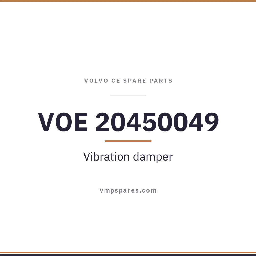VOE 20450049 – Vibration damper
