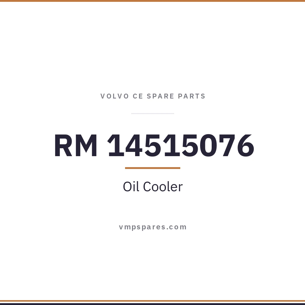 RM 14515076 – Oil Cooler