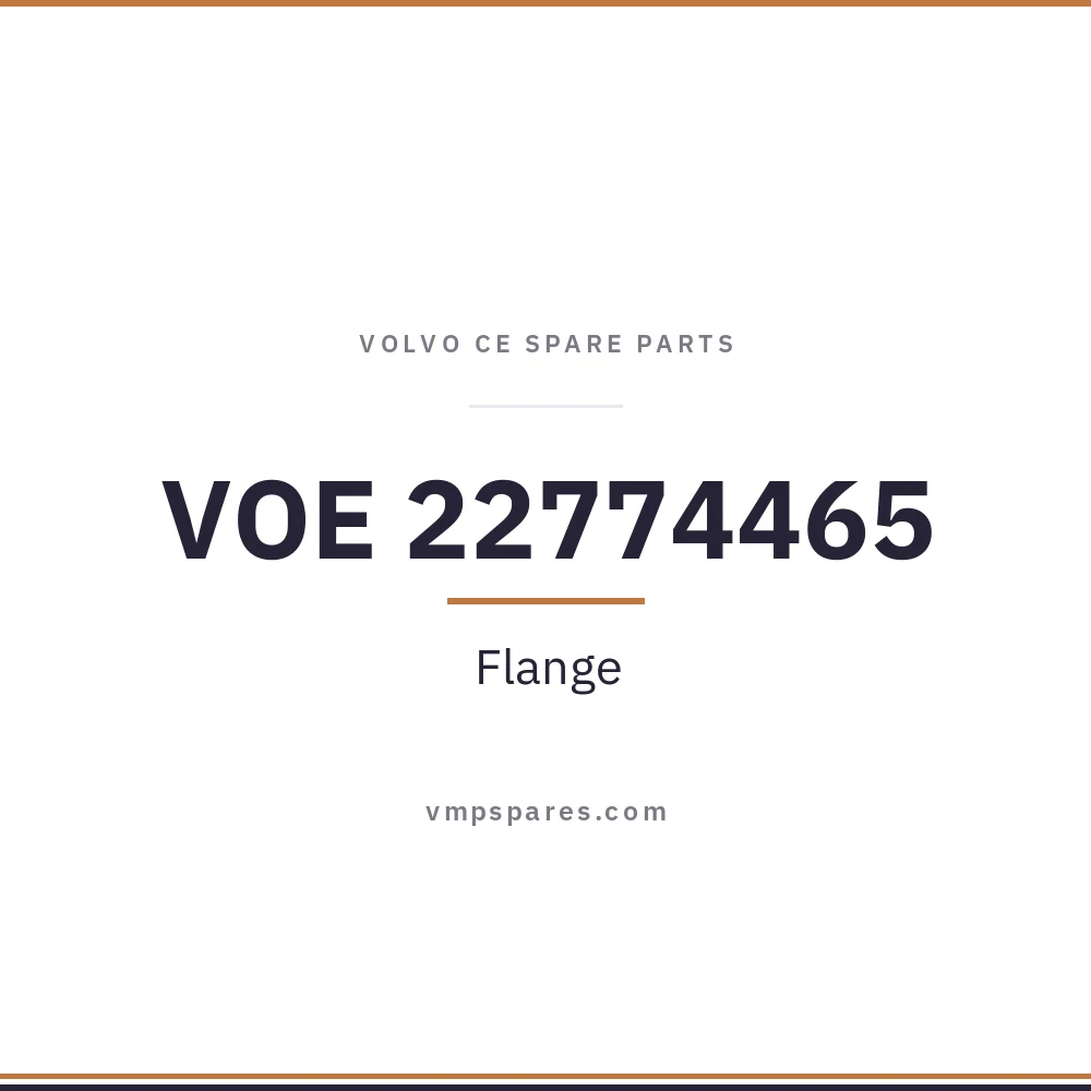 VOE 22774465 – Flange
