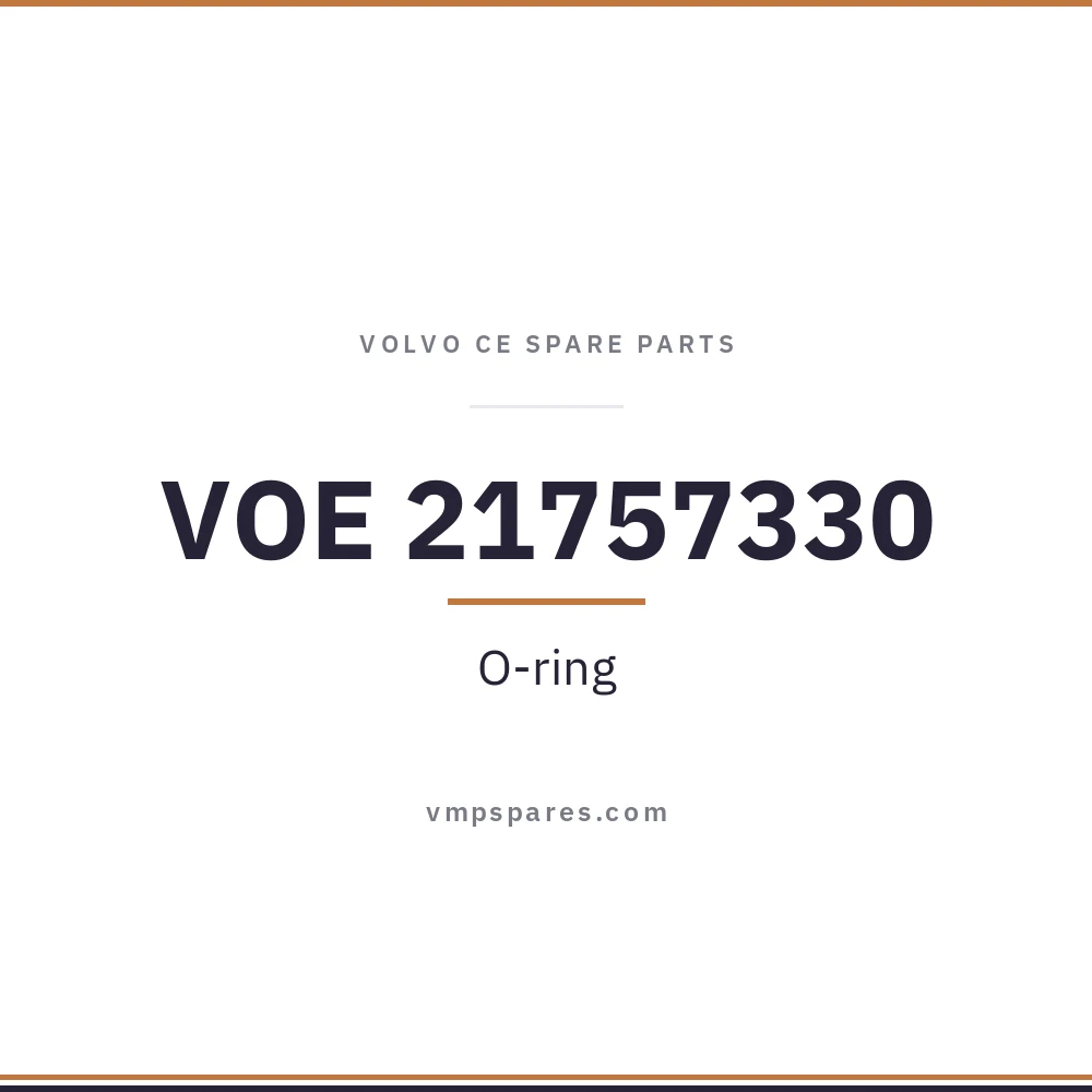 VOE 21757330 – O-ring