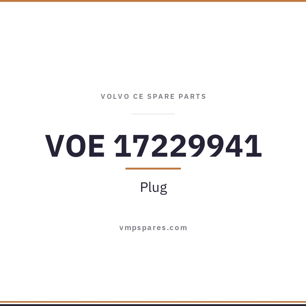 VOE 17229941 – Plug