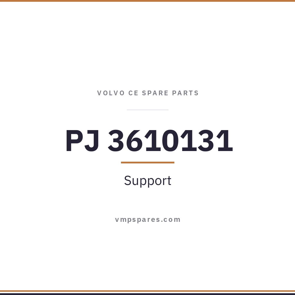 PJ 3610131 – Support