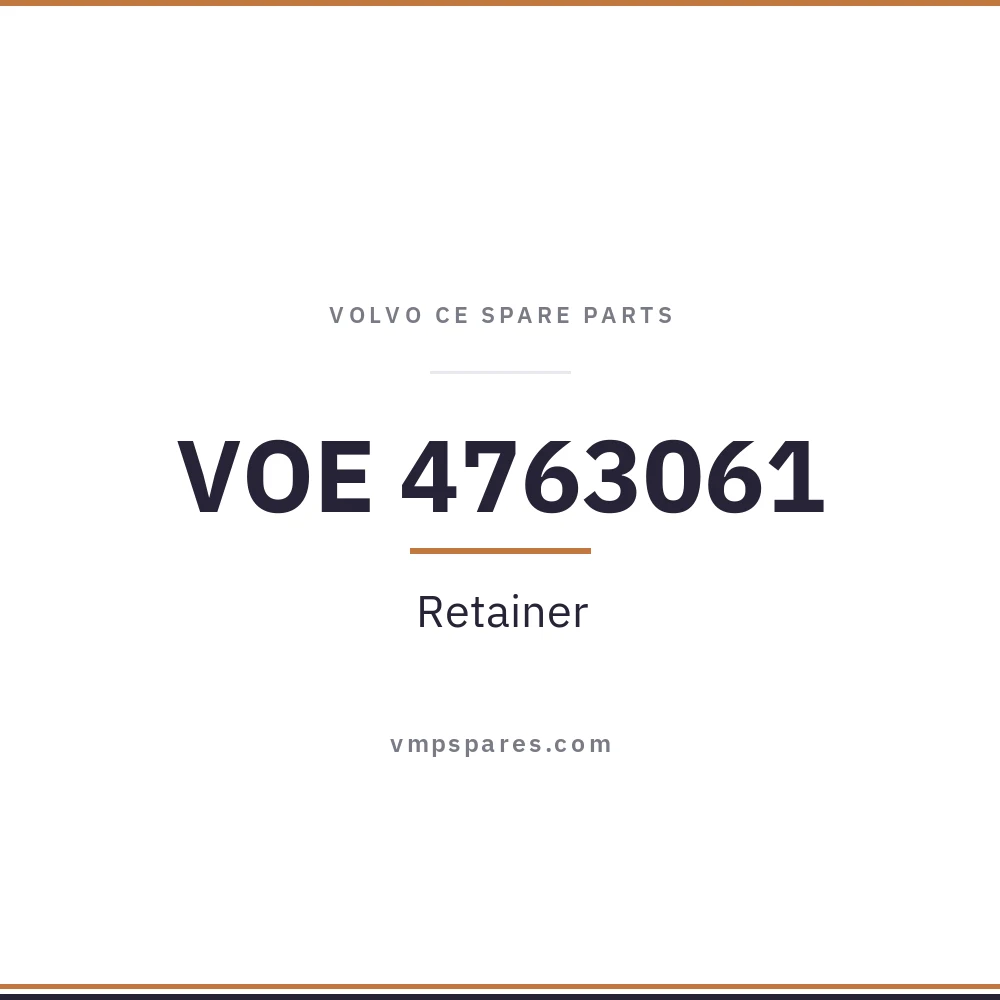 VOE 4763061 – Retainer