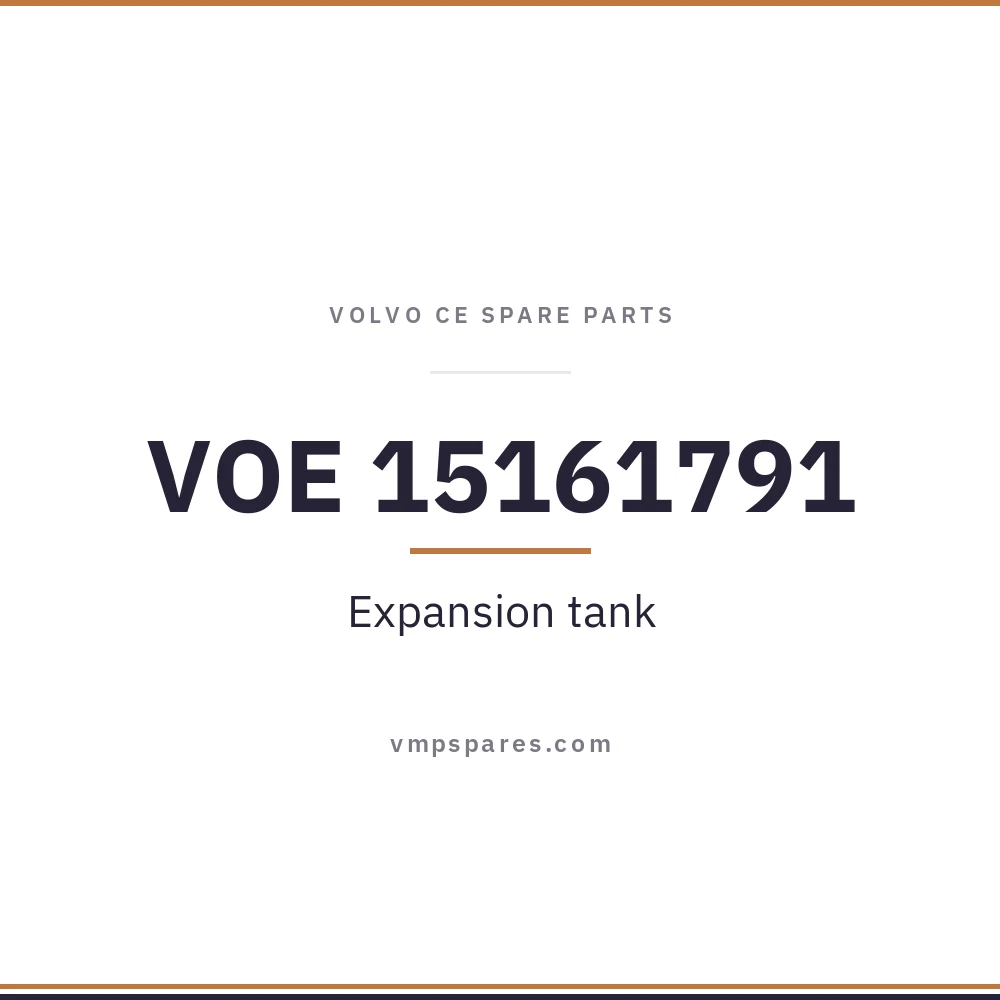 VOE 15161791 – Expansion tank