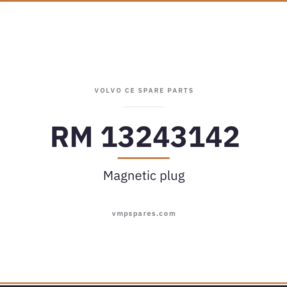 RM 13243142 – Magnetic plug