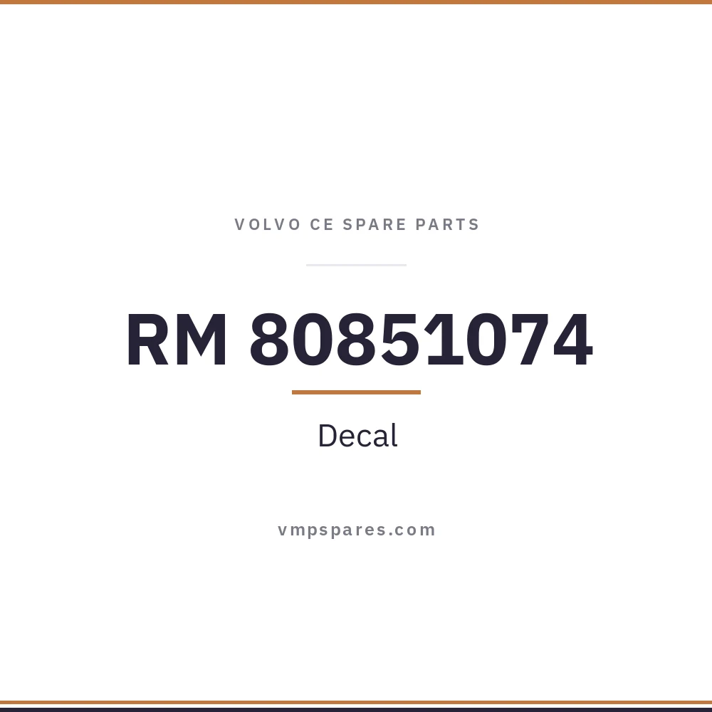 RM 80851074 – Decal