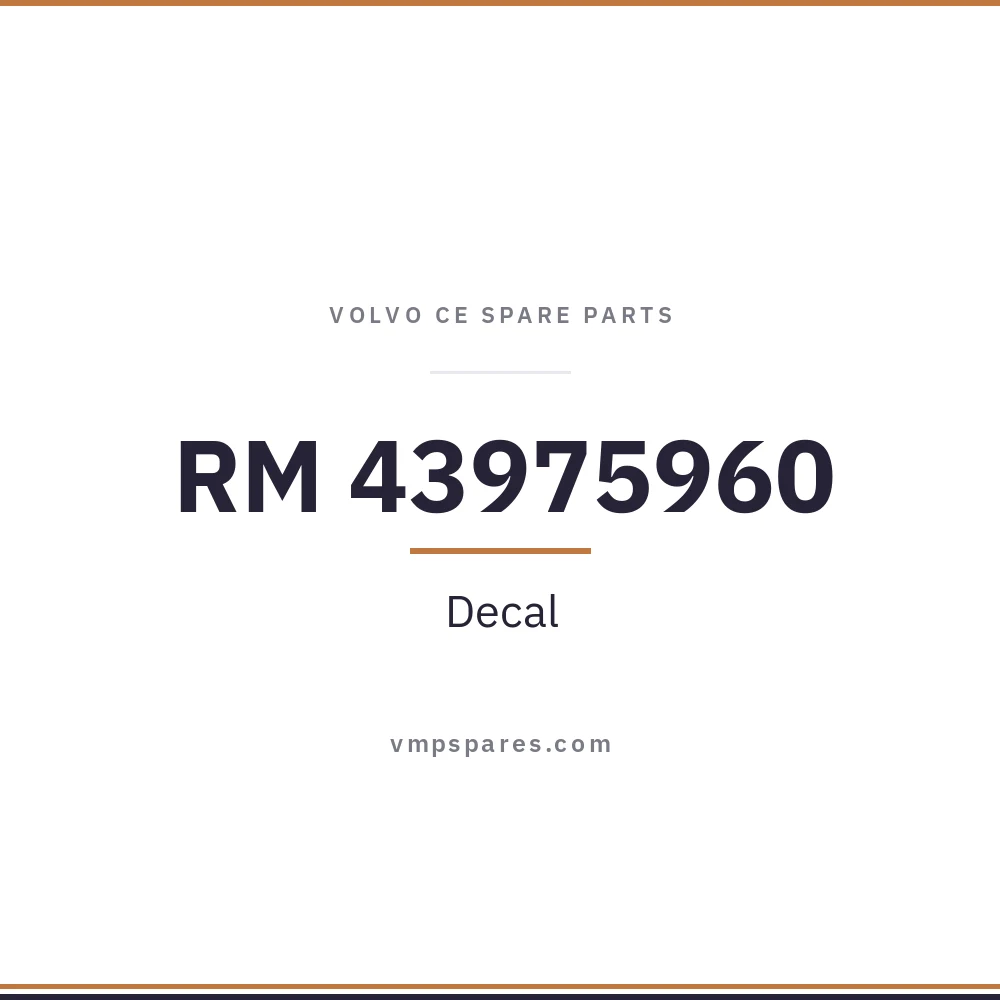 RM 43975960 – Decal