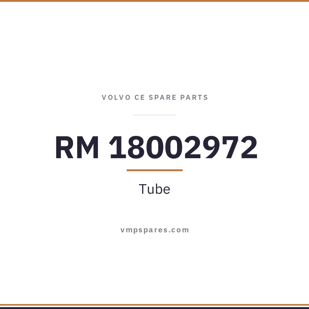 RM 18002972 – Tube