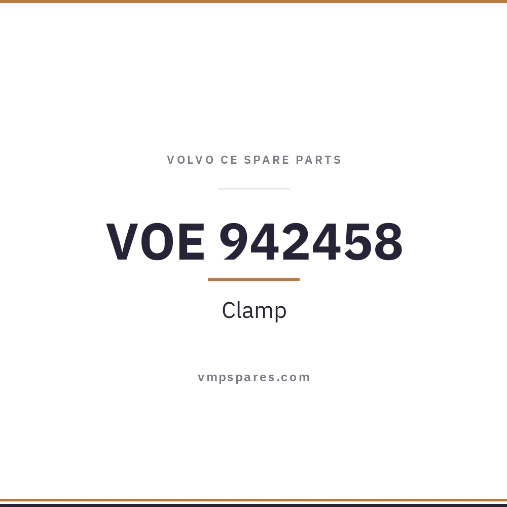 VOE 942458 – Clamp