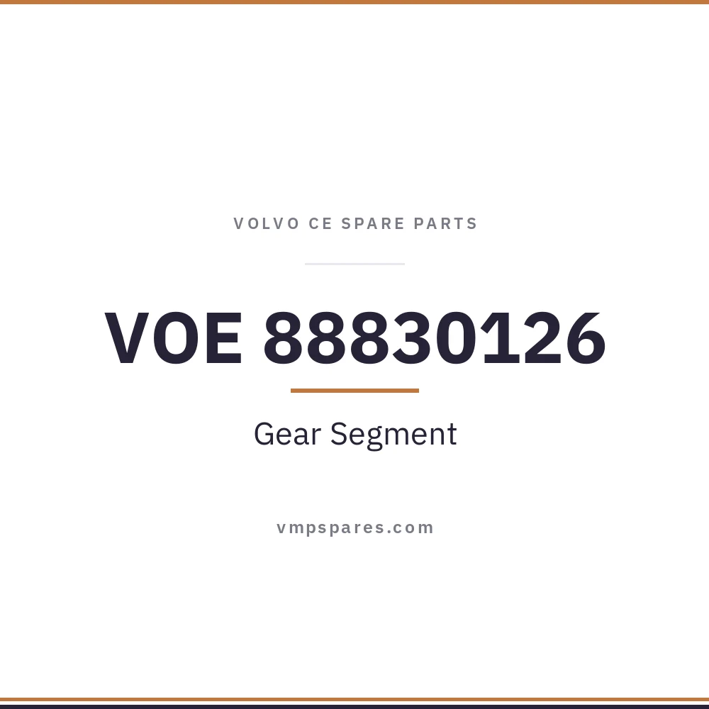 VOE 88830126 – Gear Segment