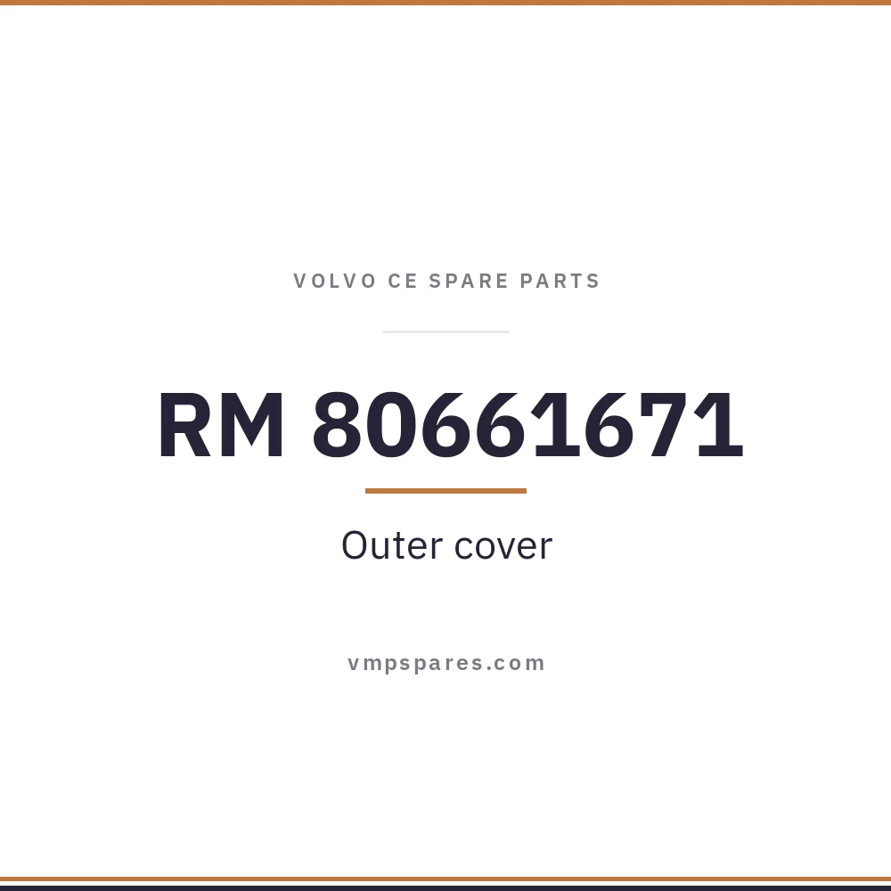 RM 80661671 – Outer cover