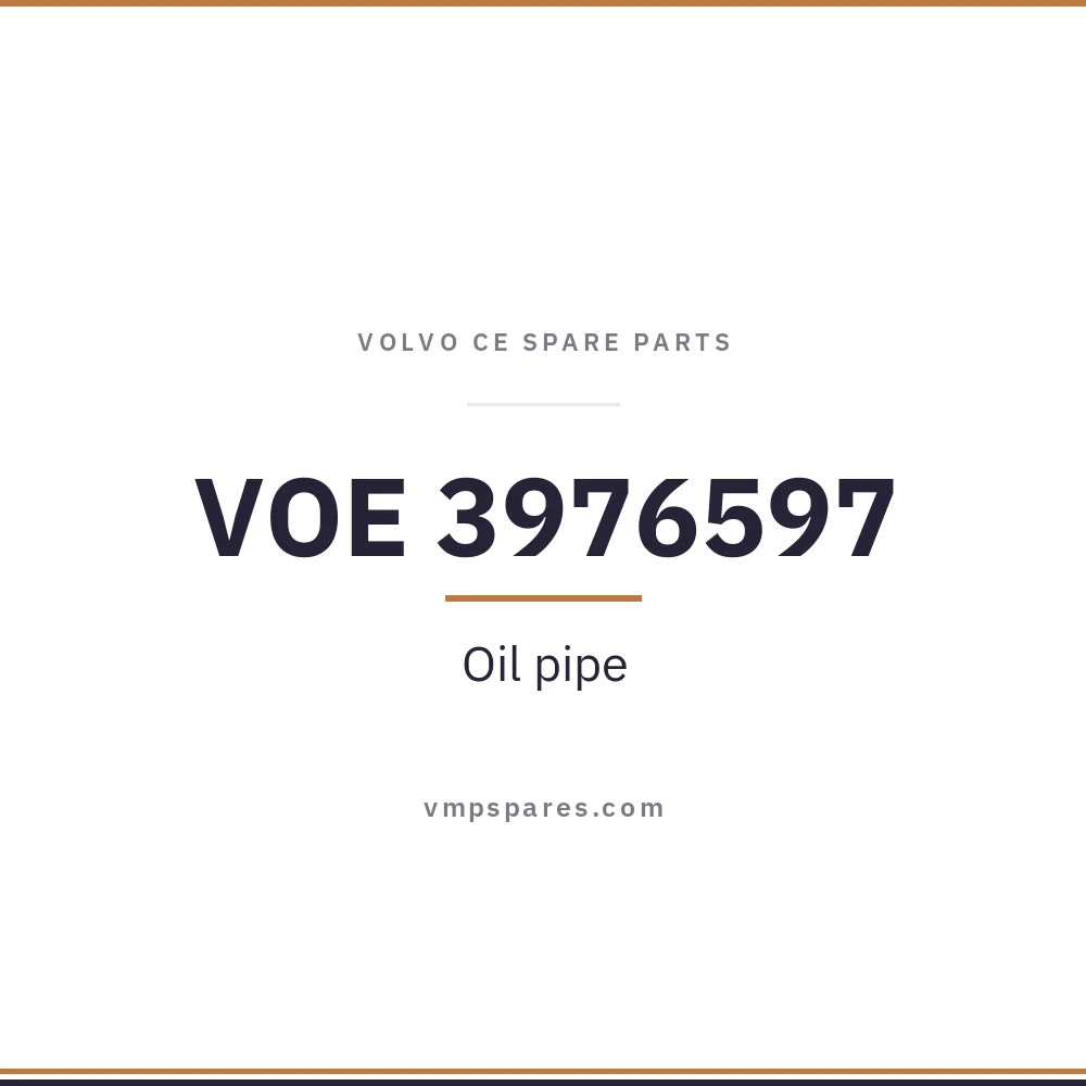 VOE 3976597 – Oil pipe