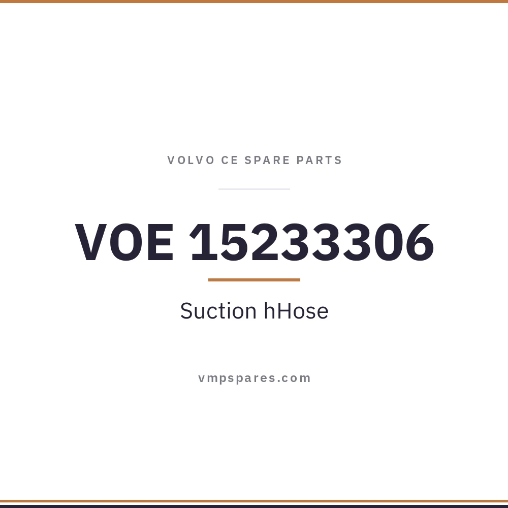 VOE 15233306 – Suction hHose