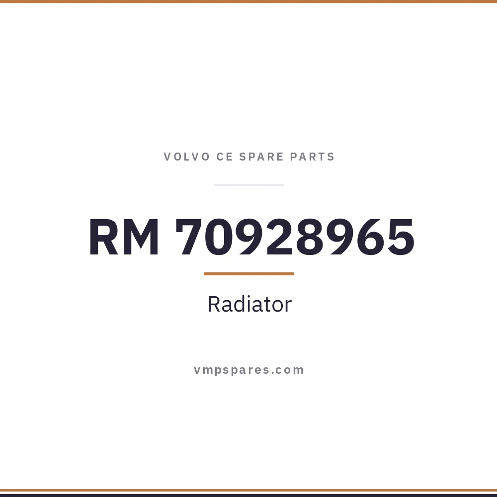 RM 70928965 – Radiator