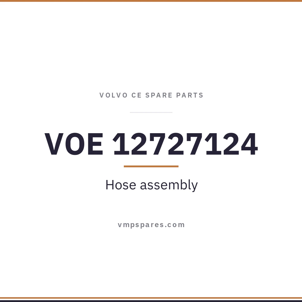 VOE 12727124 – Hose assembly
