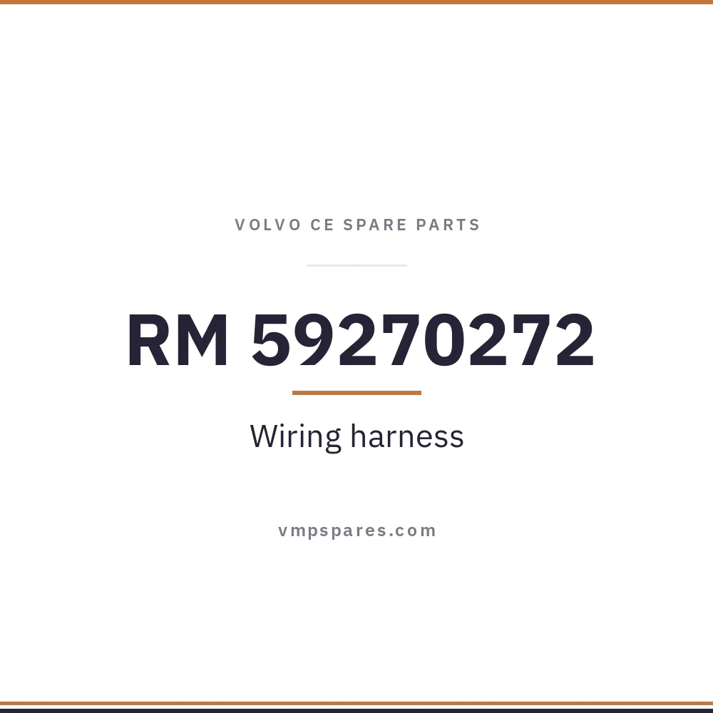 RM 59270272 – Wiring harness